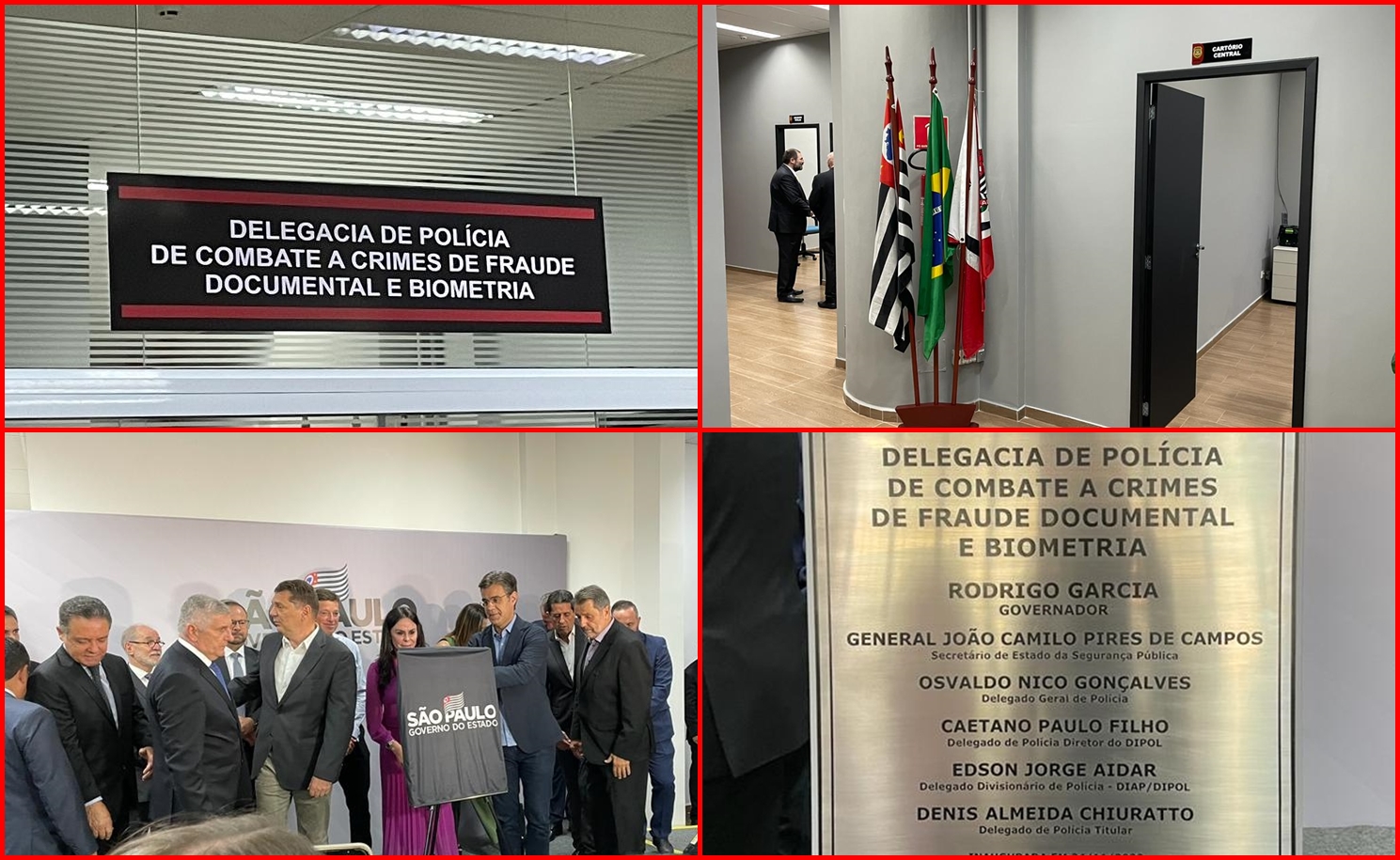 Polícia Civil de São Paulo inaugura primeira Delegacia de Polícia ...